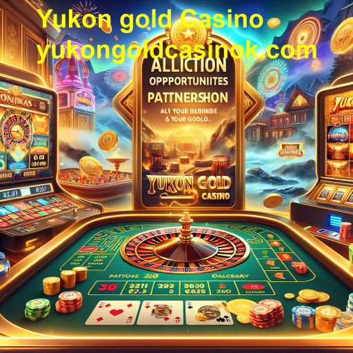 Oportunidades para Afiliados no Yukon Gold Casino